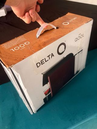 Cafetera Delta Q Mini Qool Roja