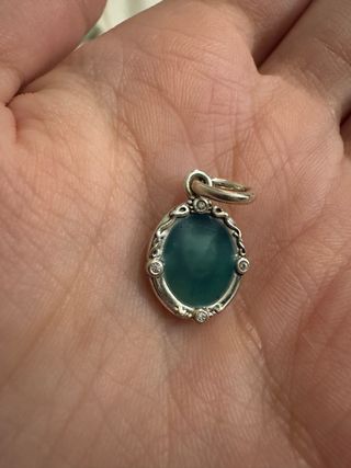 Pandora Charm Espejo Blancanieves Azul