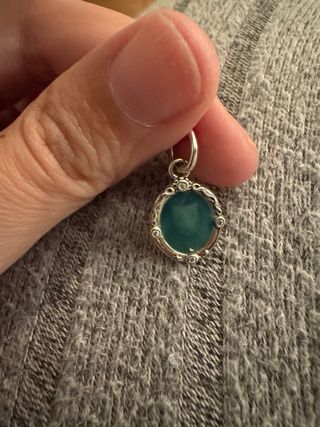 Pandora Charm Espejo Blancanieves Azul