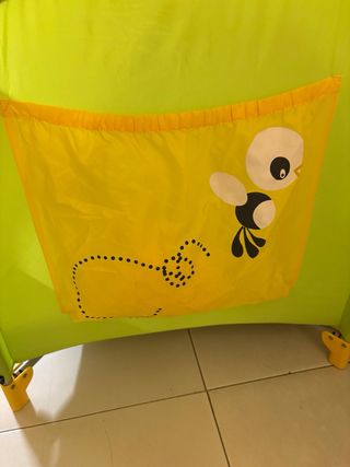 Cuna de viaje plegable