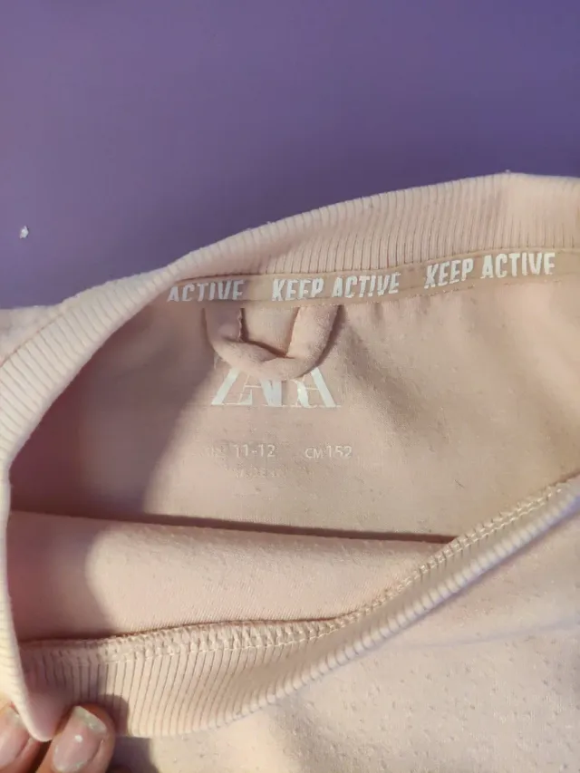 Sudadera Keep Active rosa salmón