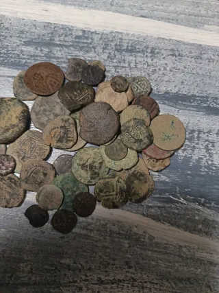 Lote de monedas antiguas