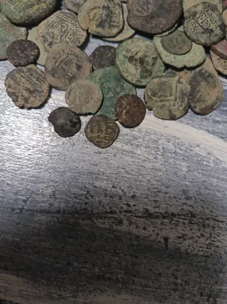 Lote de monedas antiguas