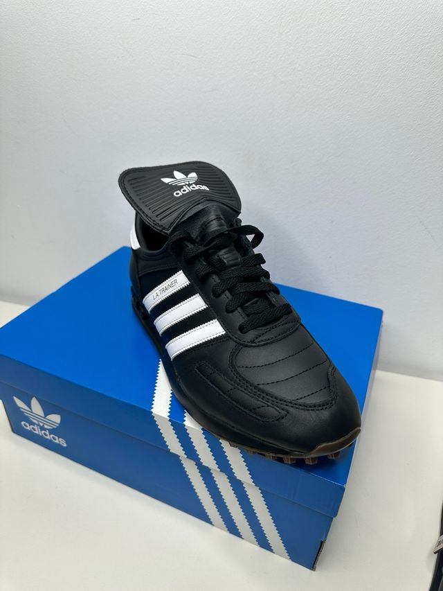 Adidas LA Trainer Talla 42 Negro Blanco