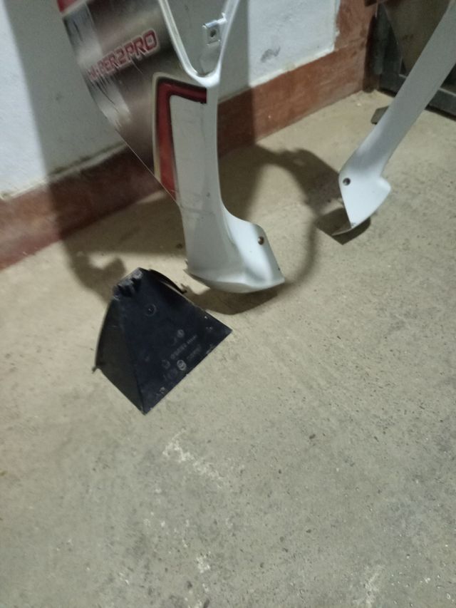 Frontal Piaggio NRG Power Blanco