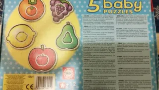 5 Puzzles Educativos de Frutas Educa