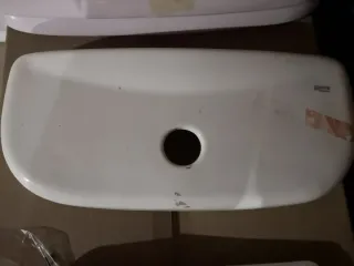 Tapa Tanque Inodoro Roca Porcelana Blanca