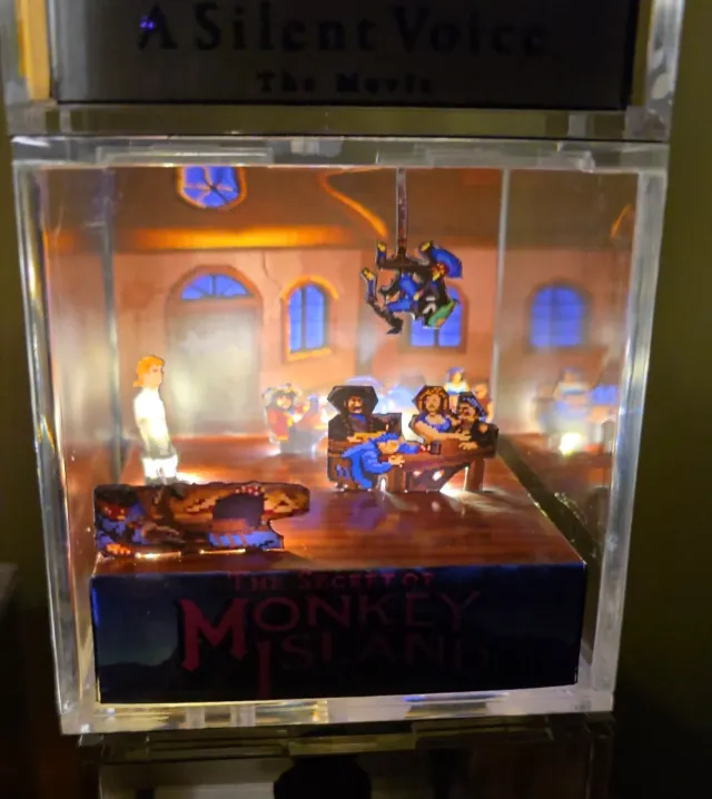 Diorama Scumm Bar Monkey Island