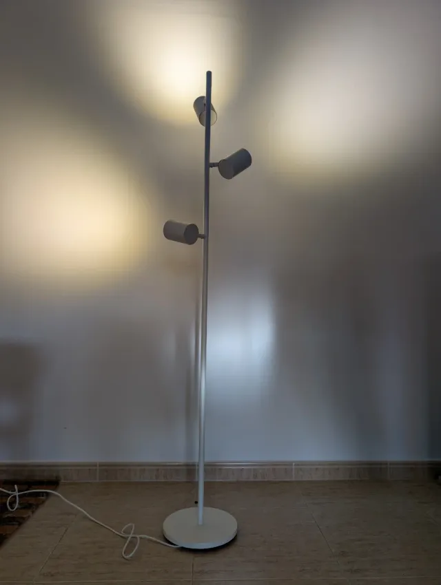 Lámpara Pie IKEA NYMANE Blanco