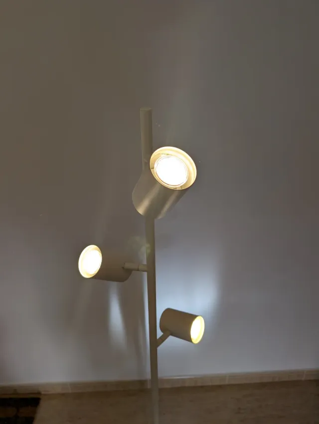 Lámpara Pie IKEA NYMANE Blanco