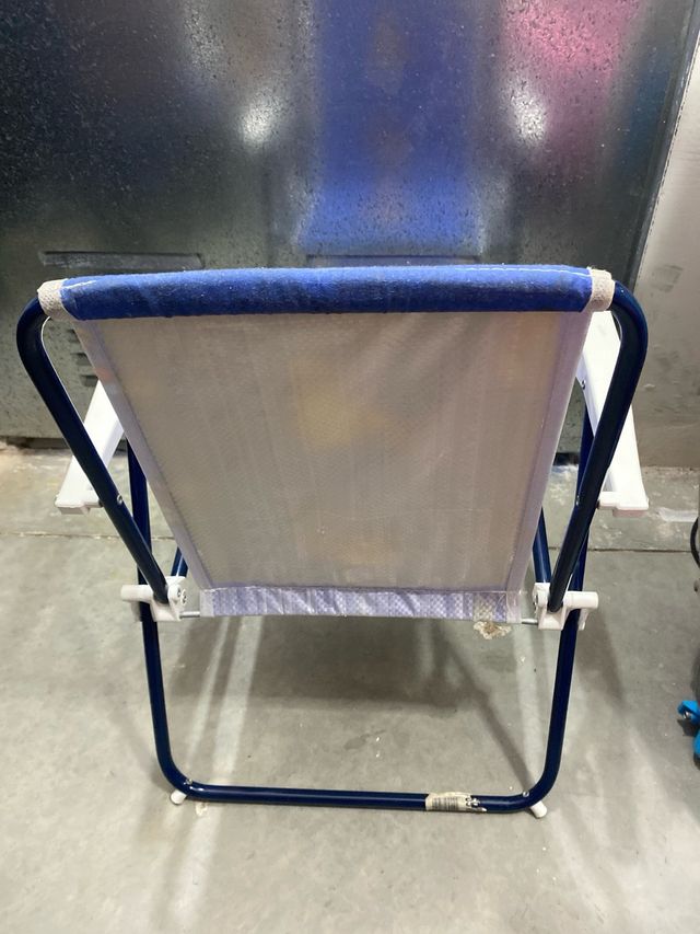 Silla Playa Niño Dibujos Animados