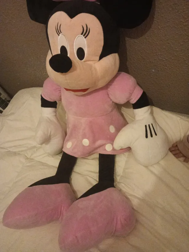 Peluche Minnie Mouse Grande Rosa