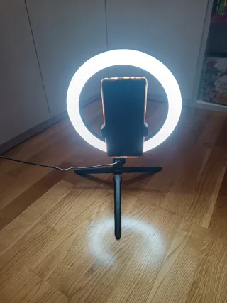 Anillo de Luz LED Jocca con Trípode