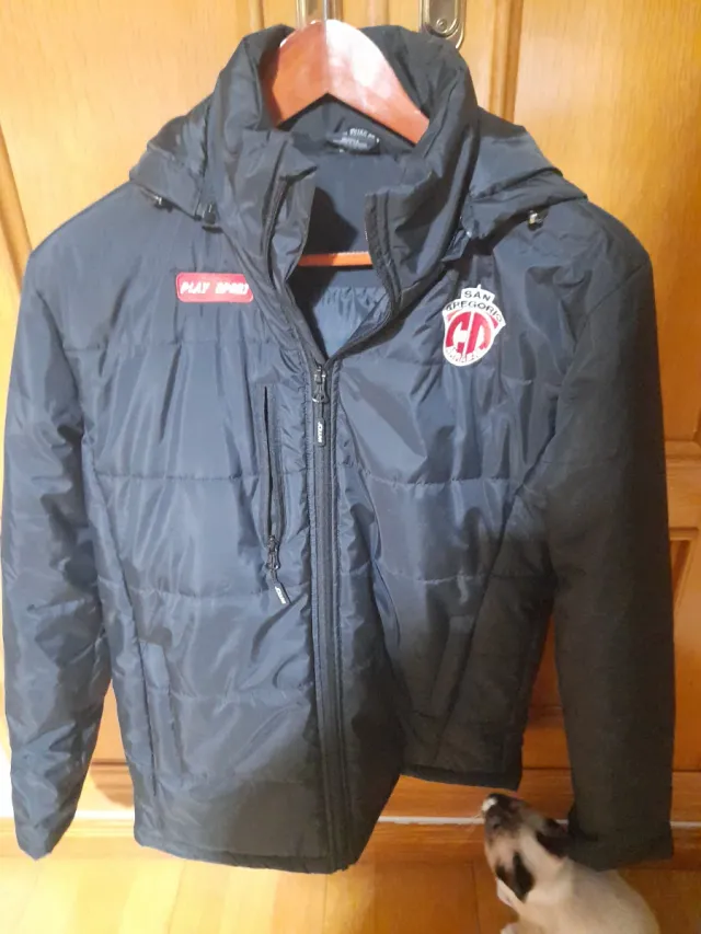 Cazadora Fútbol San Gregorio Negra