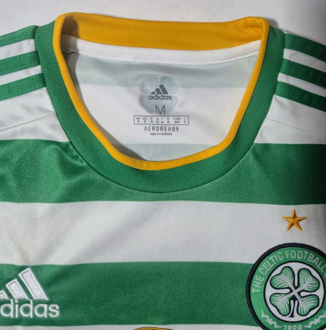 Camiseta Celtic FC Adidas Talla M Oficial