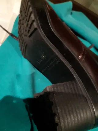 Zapatos piel  marrones talla 36