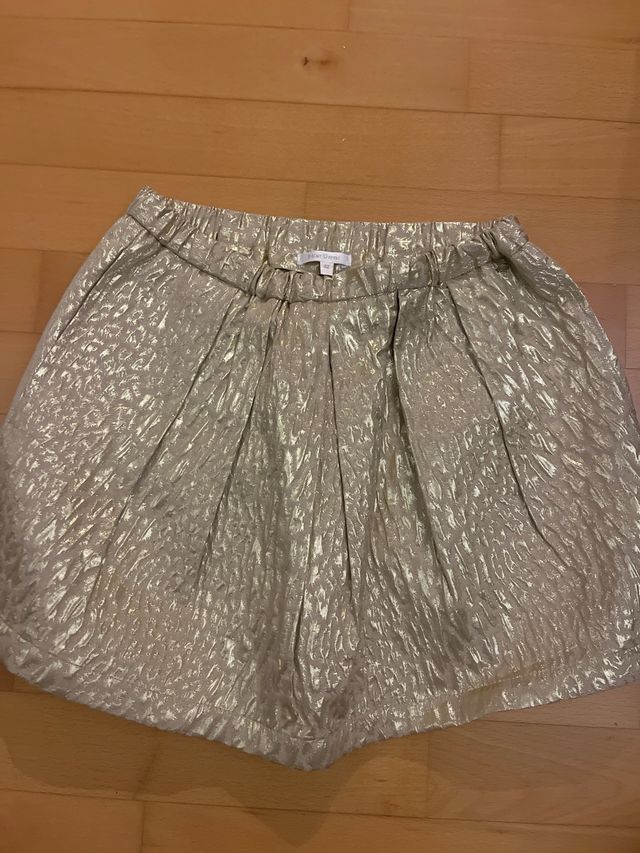 Faldas cortas Mayoral negras y doradas