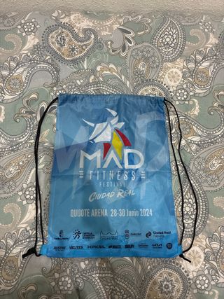 Mochila saco MAD Fitness Festival Ciudad Real