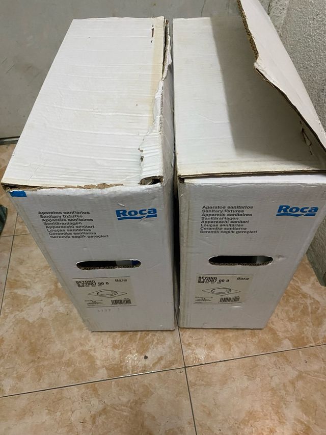2 Lavabos Roca Beyond Porcelana Nuevos