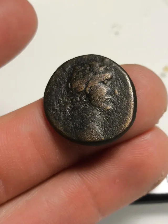 Moneda Romana Antioquía Antonino Pío