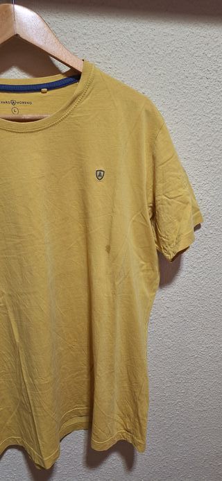 Camiseta mostaza alvaro Moreno Talla L