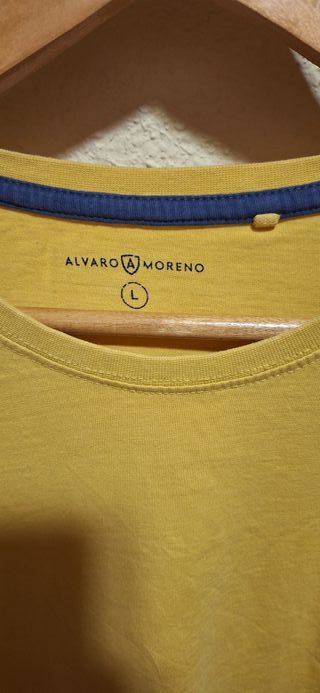 Camiseta mostaza alvaro Moreno Talla L