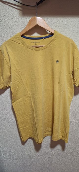Camiseta mostaza alvaro Moreno Talla L