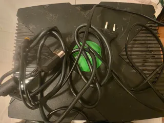 Xbox Clasica Classic Negra + 2 Mandos