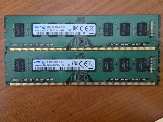 16GB DDR3 / 1600MHz {2x8GB}
