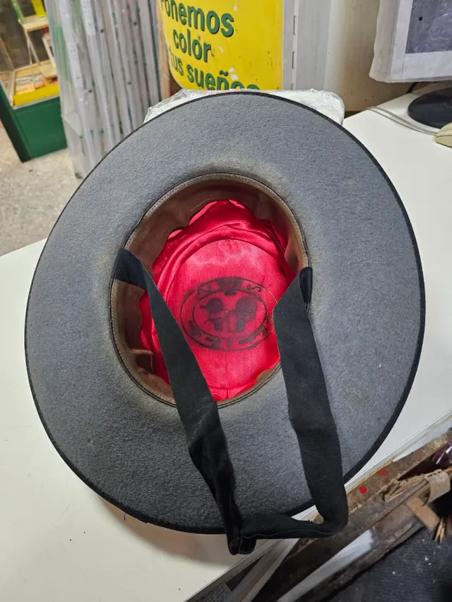 Sombrero Cordobés Ala Ancha Gris