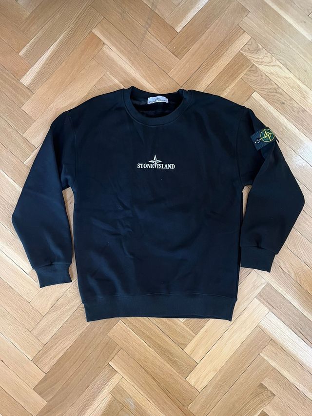 Sudadera Stone Island Negra Talla M