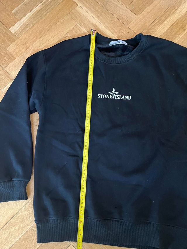 Sudadera Stone Island Negra Talla M