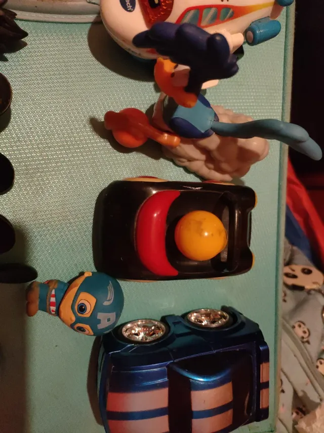 Lote Juguetes Varios Mickey, Dragon Ball, Vtech