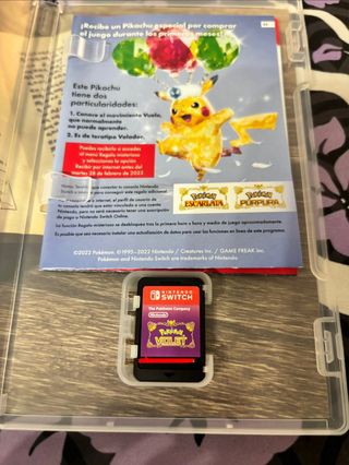 Pokemon Púrpura Nintendo Switch