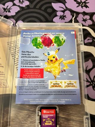Pokemon Púrpura Nintendo Switch