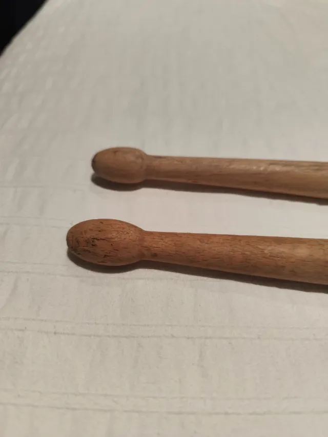 Baquetas de batería de madera