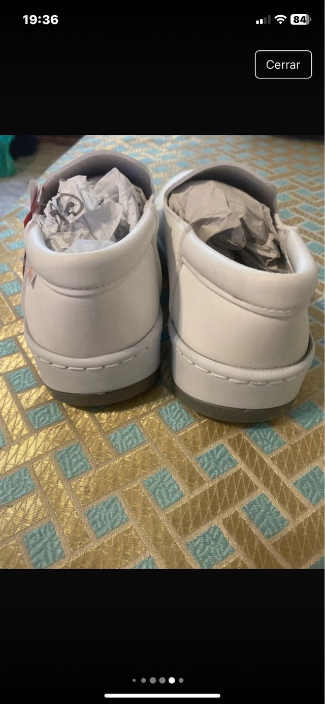 Zapatos de trabajo Dian blancos sin estrenar