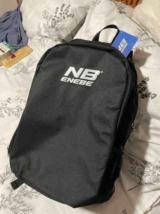Mochila New Balance Negra Nueva con Etiqueta