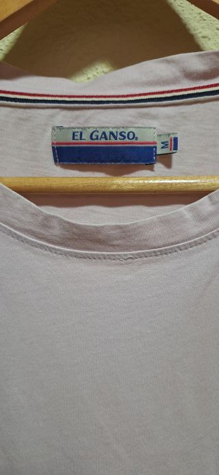 Camiseta El Ganso Rosa Talla L