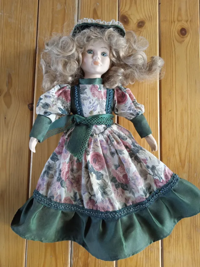 Bambola Vintage Dama 38 cm