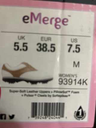 Zapatos Golf Mujer Footjoy Piel Talla 38.5