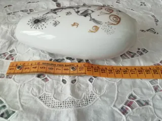 Vaso Rosenthal Bavaria Porcellana Decorato