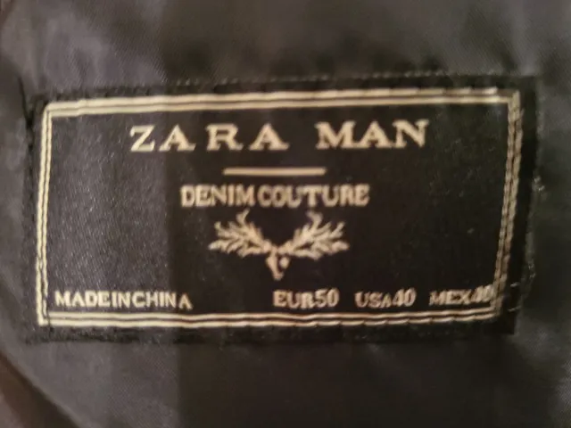 Chaqueta Zara Morada Terciopelo