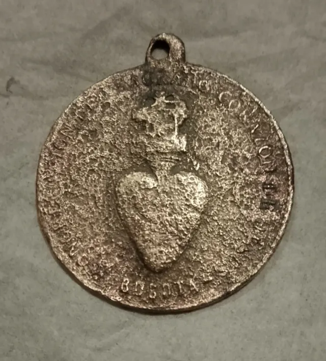 Medalla religiosa Corazón Sagrado