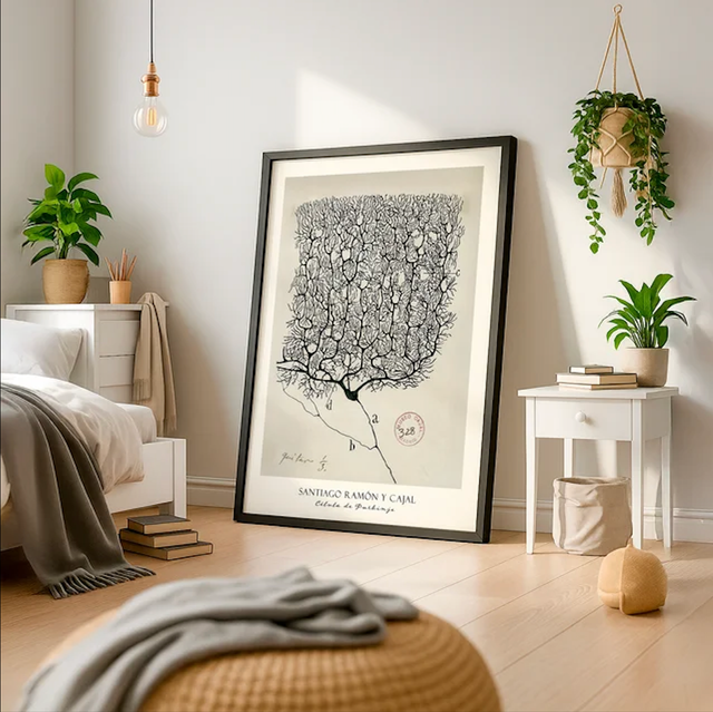 POSTER CELULA PURKINJE RAMON Y CAJAL