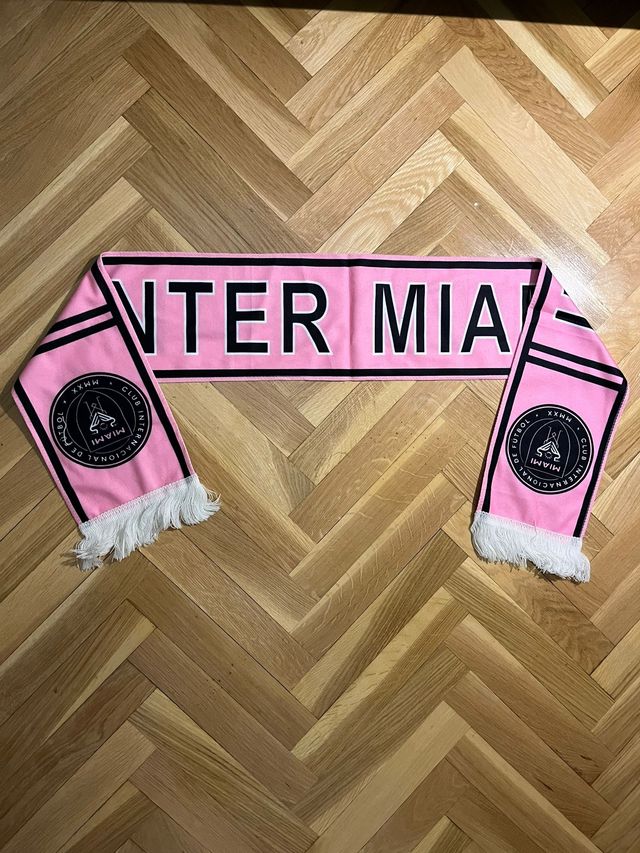 Bufanda Inter Miami Rosa