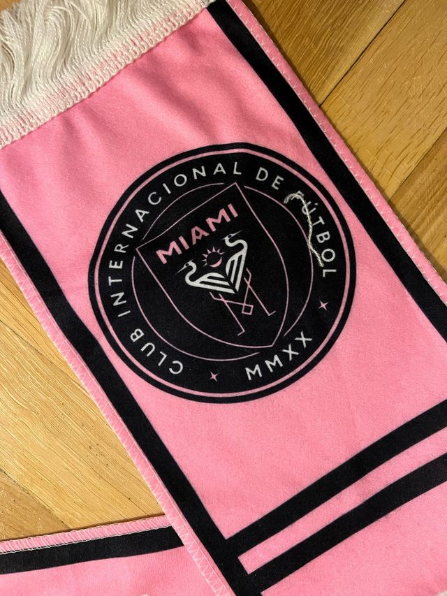 Bufanda Inter Miami Rosa