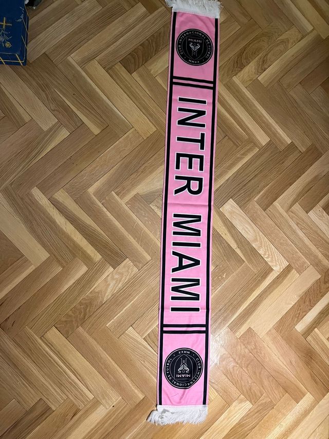 Bufanda Inter Miami Rosa