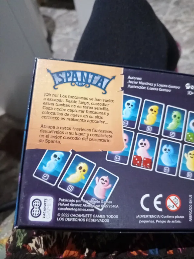 Juego de mesa ¡Espanta! Cacahuete games