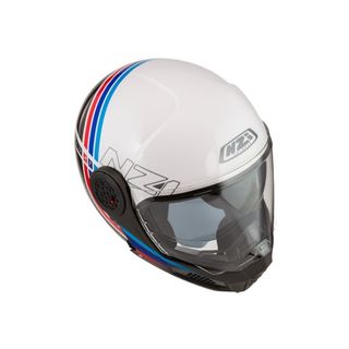 Casco modular NZI Minimod Watson White Black Power
